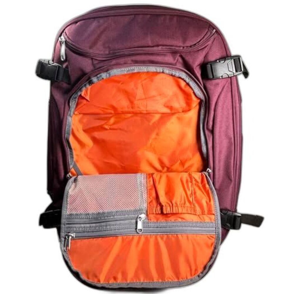 Samsonite/eBags Mother Lode Jr. Travel Backpack Garnet Burgundy New With Tags - Picture 6 of 9